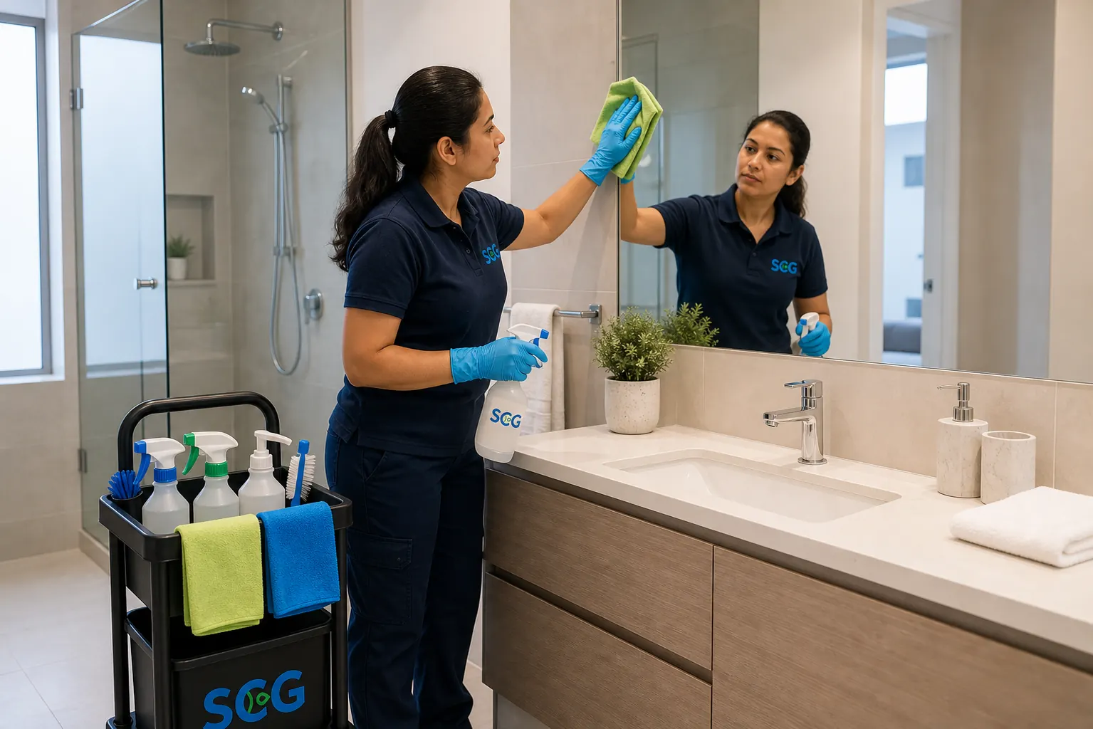 End of Lease Cleaning team at work in Sydney — Sydney Clean Group